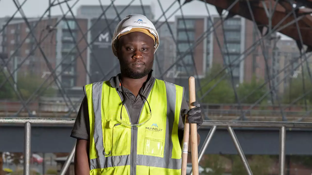 Photo of a worker
